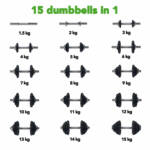 Tunturi halterset 15 kg - www.jokasport.nl
