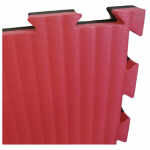 PUZZEL MAT 4 CM ZWART/ROOD -www.jokasport.nl