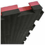 PUZZEL MAT 4 CM ZWART/ROOD - www.jokasport.nl