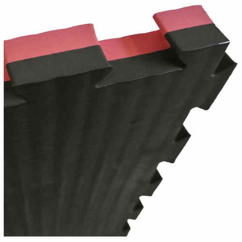 PUZZEL MAT 4 CM ZWART/ROOD - www.jokasport.nl