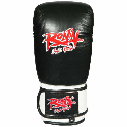 Ronin® Pro Bokszak Handschoen Klittenband Zwart - www.jokasport.nl