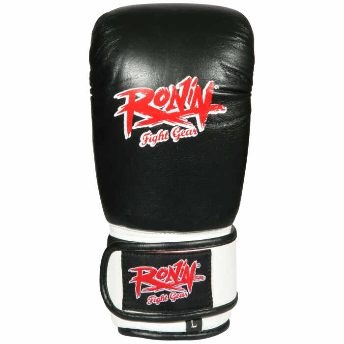 Ronin® Pro Bokszak Handschoen Klittenband Zwart - www.jokasport.nl