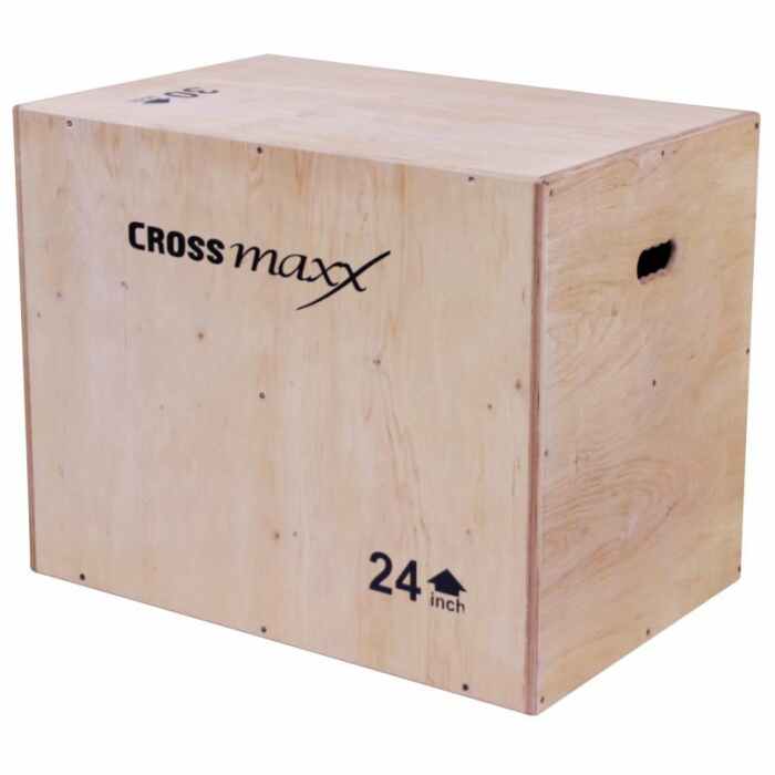 LMX1296 Crossmaxx® wooden plyo box (3-level) - www.jokasport.nl