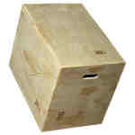 CROSSMAXX HOUTENPLYO BOX (3-LEVEL) VERSTEVIGD - www.jokasport.nl