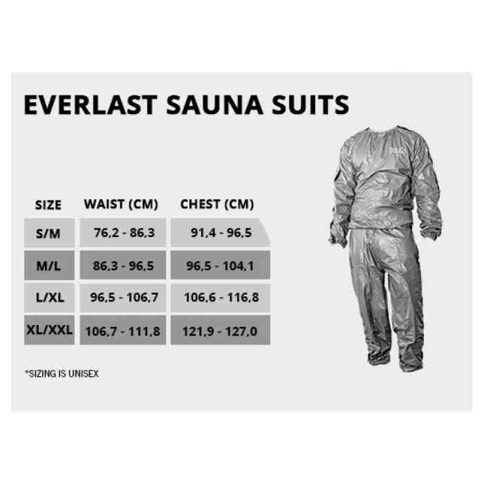 Everlast Fitness Zweetpak - Sauna Suit - Capuchon - www.jokasport.nl