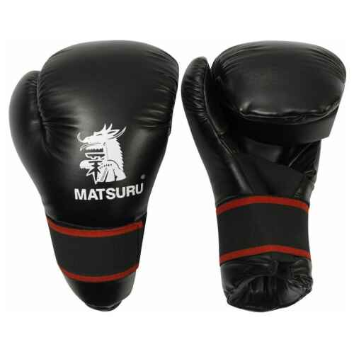 Matsuru Super Hand - Budo handschoen - Zwart - jokasport.nl