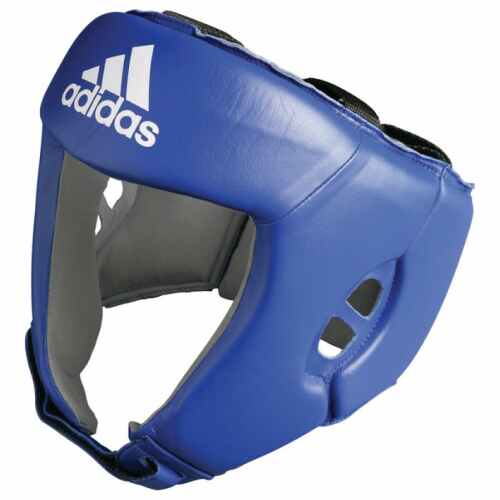Adidas AIBA hoofdbeschermer blauw - jokasport.nl