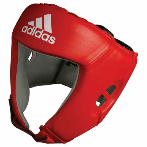 Adidas AIBA hoofdbeschermer rood - www.jokasport.nl