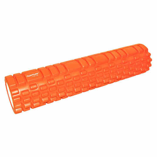 Tunturi Yoga Grid Foam Roller 61cm Oranje - jokasport.nl