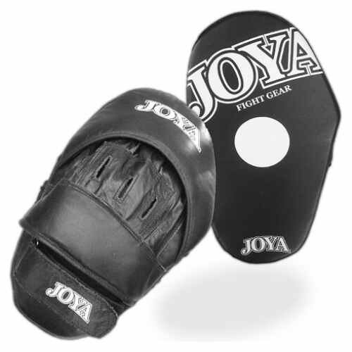 Joya Focus Pad Curved Long Black Leather www.jokasport.nl