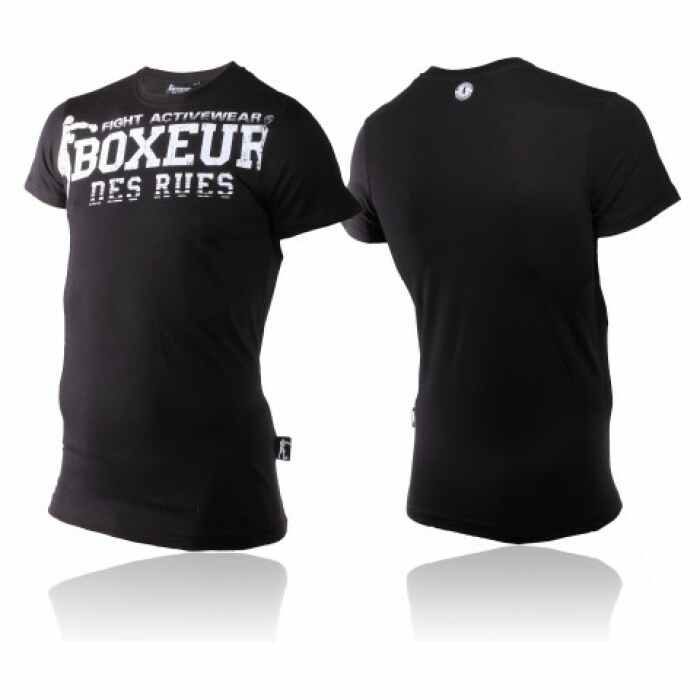 Boxeur des Rues Black T-Shirt (BXT-2846)