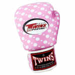 Twins Boxing Gloves Fantasy Pink Dotted