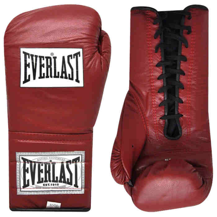 tarief Opblazen moeilijk Everlast Professional Leather Training Gloves Velcro