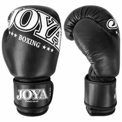 Joya Boxing Glove "New Model" Leather All-Black - www.jokasport.nl