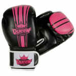 Queen Fantasy 1 Boxing Gloves Black / Pink