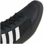 Adidas Havoc (HVC) II worstelschoen AQ3325 – close-up van de voorvoet en vetersluiting – exclusief bij jokasport.nl