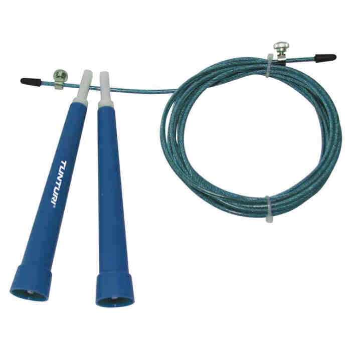 Tunturi Adjustable Steel Jump Rope - jokasport.nl