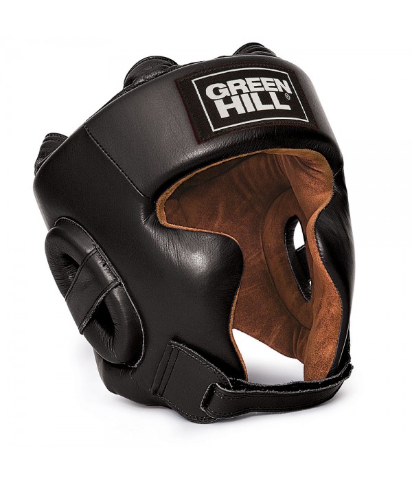Green Hill Head Guard "SPARTAN" Black - www.jokasport.nl