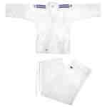 Adidas Judopak J200 Evolution Wit/Blauw - Jokasport.nl