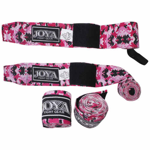 Joya Bandage Camouflage Roze Junior 2,8mtr - www.jokasport.nl