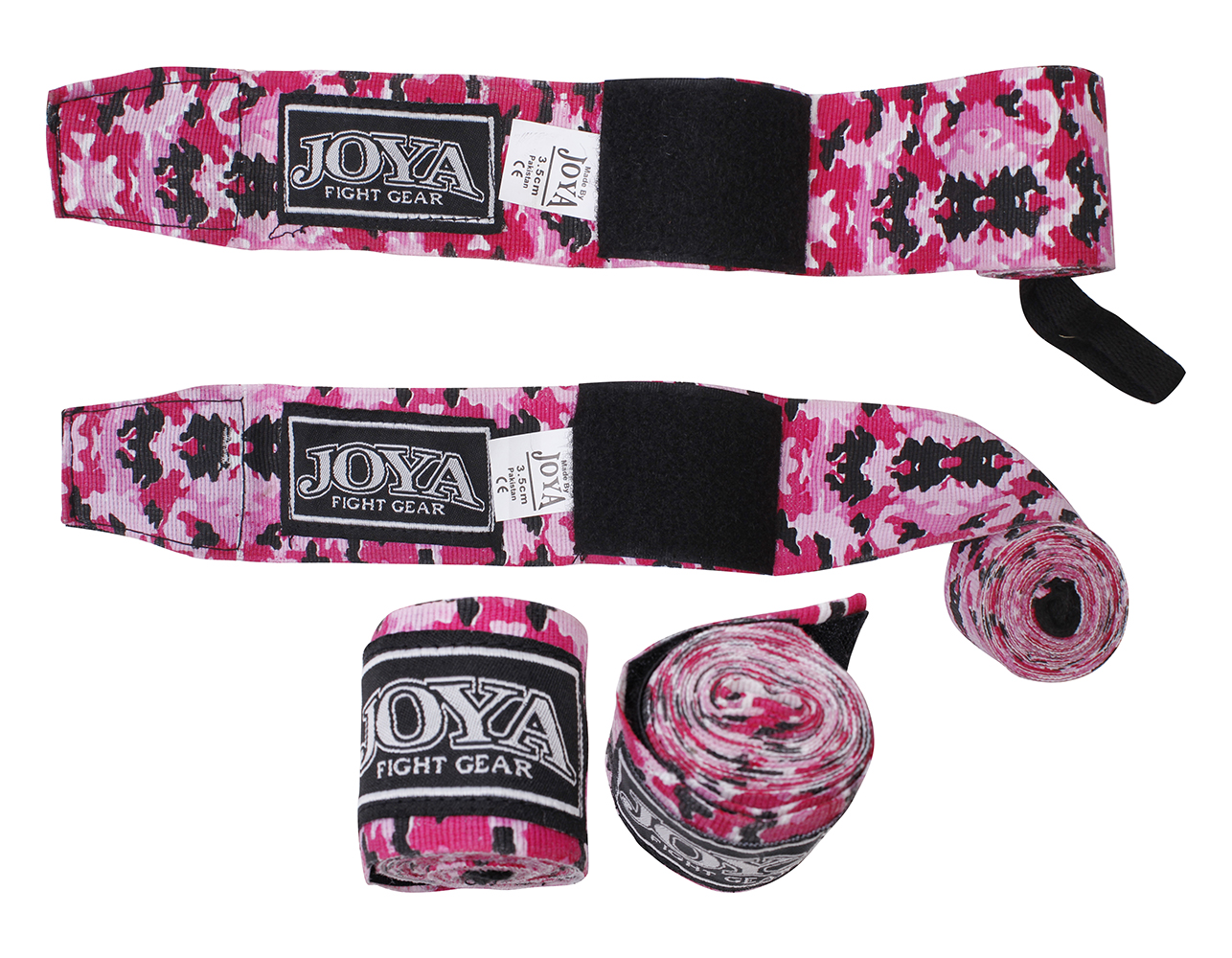 Joya Bandage Camouflage Roze Junior 2,8mtr - www.jokasport.nl