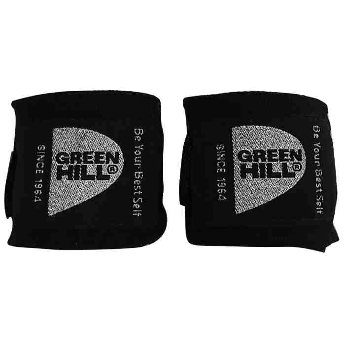 Green Hill Bandage Zwart / Wit 450cm - www.jokasport.nl