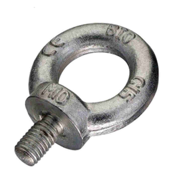 Oogbout Verzinkt C15 DIN580 staal M12 x 21mm