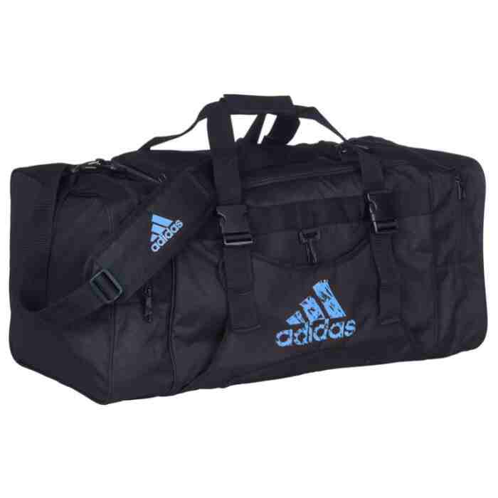 Adidas Team Bag Zwart / Blauw (ADIACC107ZB) - www.jokasport.nl