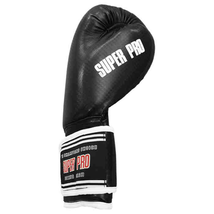 Super Pro Shiny Skintex Gloves - Black - www.jokasport.nl