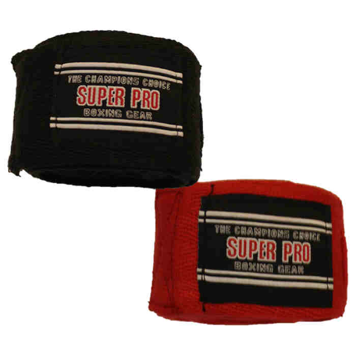 Super Pro 100% Cotton Hand Wraps