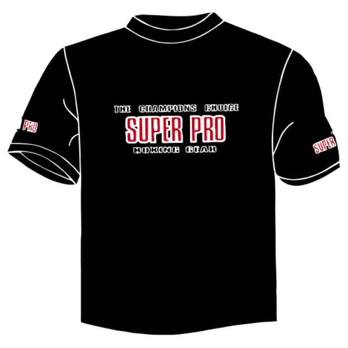 Super Pro Casual T-Shirt - Black - www.jokasport.nl