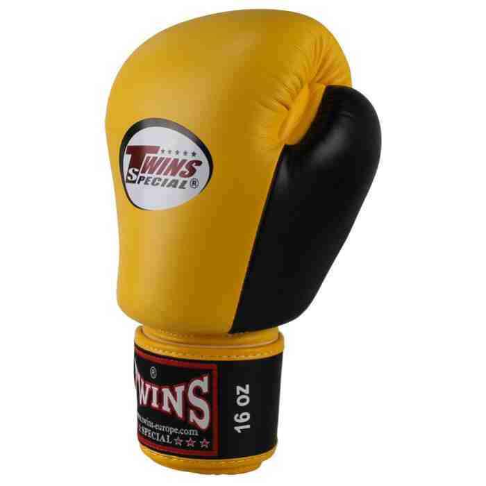 Twins BGVL-3 Boxing Gloves Yellow Black