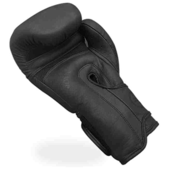 Joya Fight Fast Bokshandschoenen Leer - Matzwart-541550