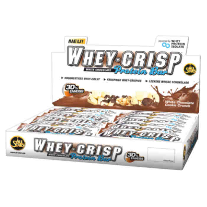 Whey Crisp Protein Bar Box (24 Bars) - Cookie Crunch