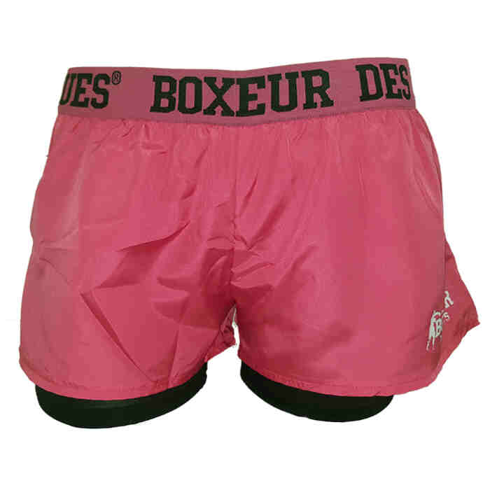 Boxeur des Rues Lady Double Sporty Short Pants Pink