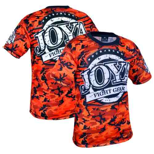 Joya T-Shirt Camo Red (3005-Red-camo) - www.jokasport.nl