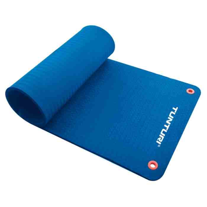 Tunturi Fitnessmat Pro Blauw 140x60x1,5cm (14TUSFU125)