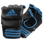 Adidas Traditional Grappling Training Handschoenen Zwart/Blauw – met duim ADICSG07ZB