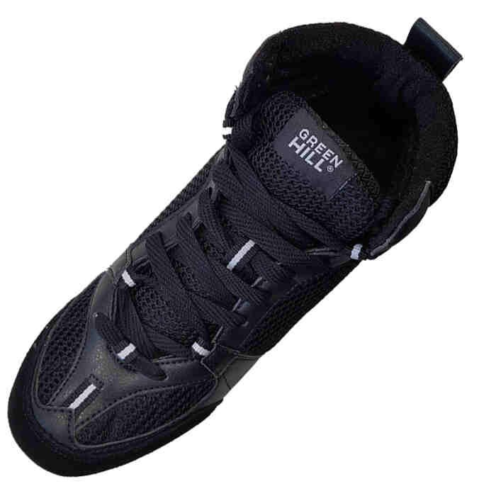Green Hill Black Boxing Boots (PS006) - www.jokasport.nl