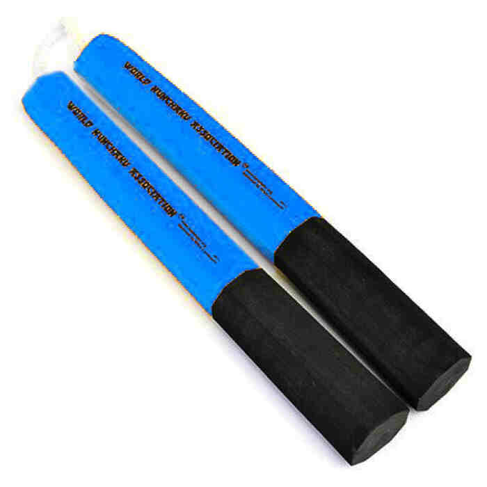 Official WNA Nunchaku - Junior 6-Hoek-Blauw - Jokasport.nl