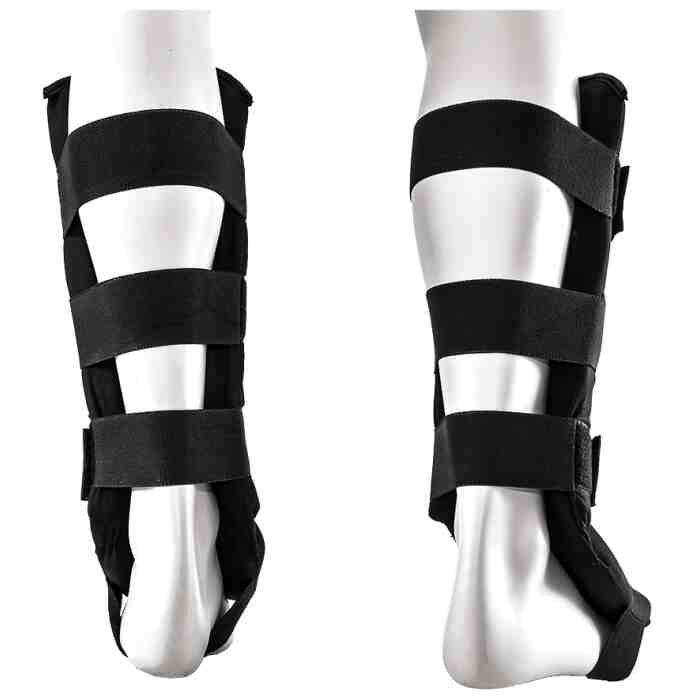 Joya Scheenbeschermers - Katoen - Kickboksen - Zwart -541420