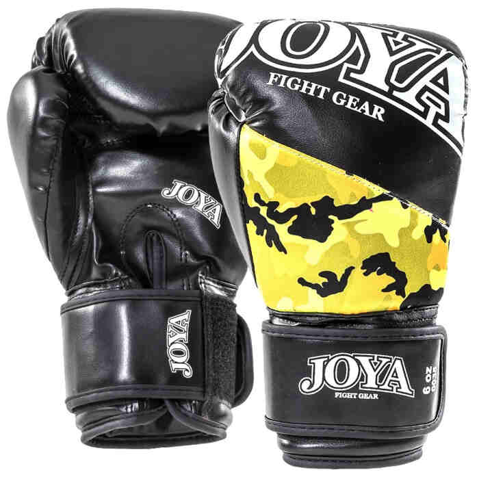 Joya "Top One" PU Gloves Camo Yellow-0