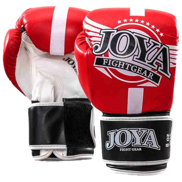 Joya Kickboxing Glove ''Junior'' Rood/Wit-0