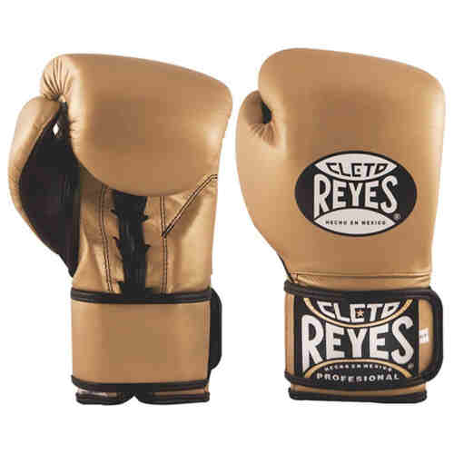 Cleto Reyes Hybrid Training Gloves - Gold-0