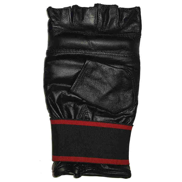MOKER MMA HANDSCHOENEN LEER - ZWART - www.jokasport.nl