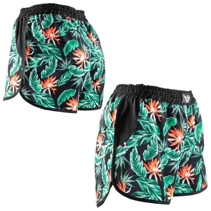 Joya Dames Kickboksshort Full Tropical-541733