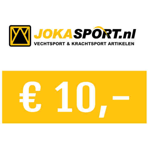 Cadeaubon € 10,00 - www.jokasport.nl