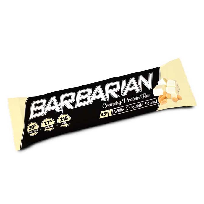 Stacker 2 Barbarian Proteïne Reep - Witte Chocolade Pinda - jokasport.nl Stacker 2 Barbarian Proteïne Reep - Witte Chocolade Pinda - jokasport.nl