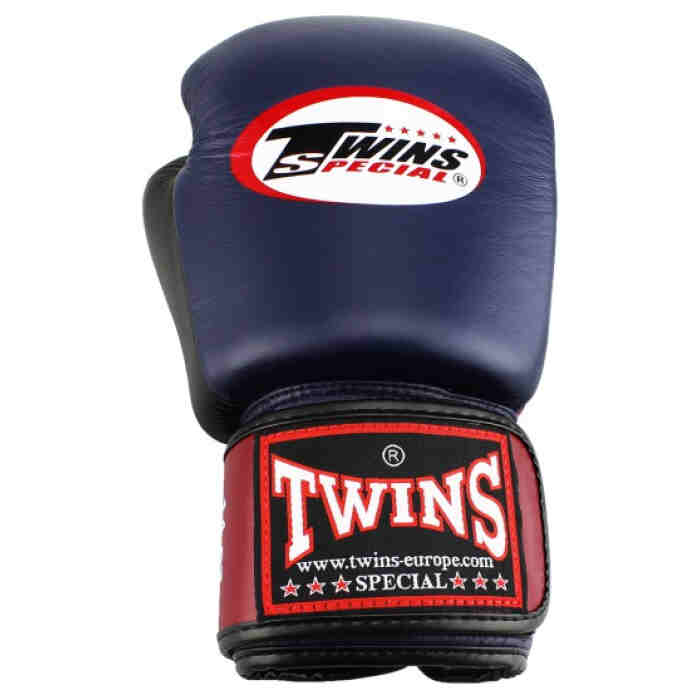 Twins BGVL-4 Boxing Gloves Wine Red Bleu - www.jokasport.nl