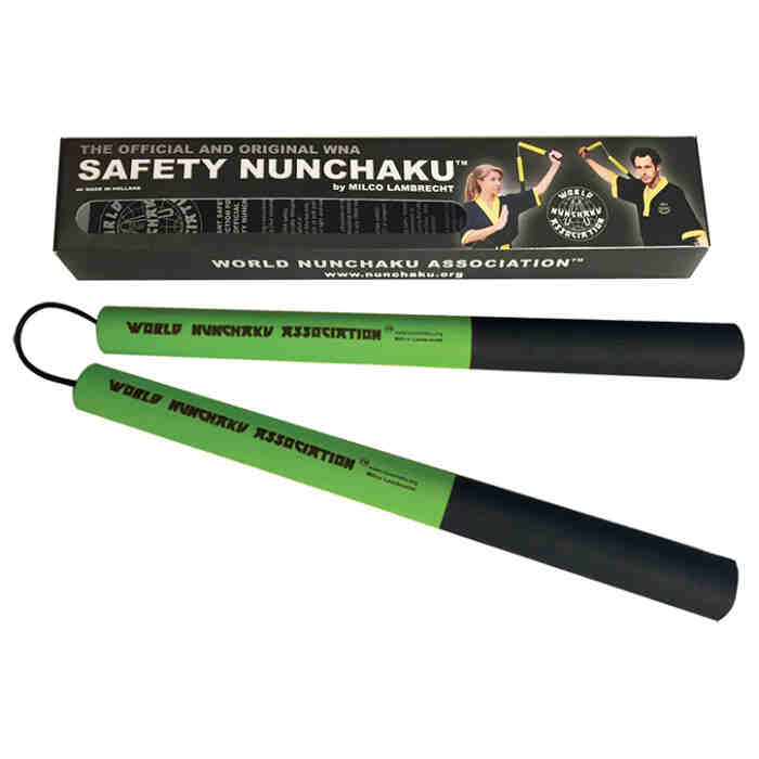 WNA Nunchaku Rond Junior Groen - Jokasport.nl